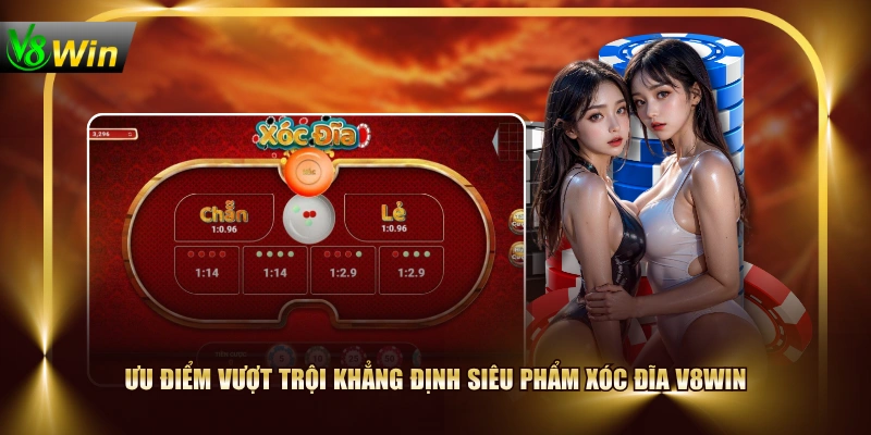 Xóc Đĩa V8WIN - Quy Tắc Đặt Cược Chuẩn Cho Người Mới Bắt Đầu 4 Xóc Đĩa V8WIN - Quy Tắc Đặt Cược Chuẩn Cho Người Mới Bắt Đầu Ưu điểm vượt trội khẳng định siêu phẩm xóc đĩa V8WIN